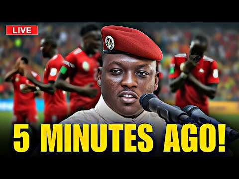 Burkina Faso President Ibrahim Traore Fires Up National Team with Fiery Speech Post Malawi Defeat