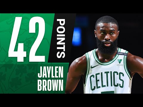 Jaylen Brown Drops A CAREER-HIGH 42 PTS (7 3PM) In Just 3 Quarters!!