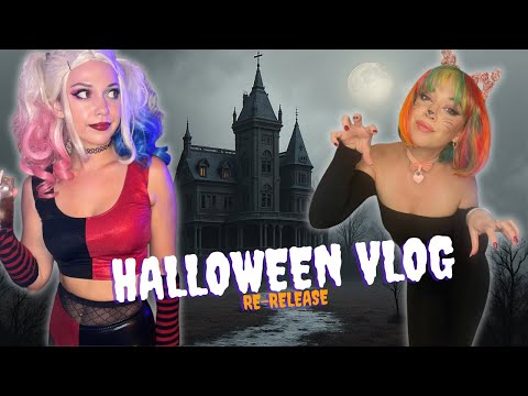 ✨ GRWM for work as Harley Quinn + A Halloween Night in LA | Vlog