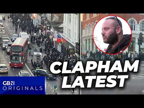 WATCH: Clapham High Street RAMPAGE as locals DESPAIR state of London in SHOCK footage of youths