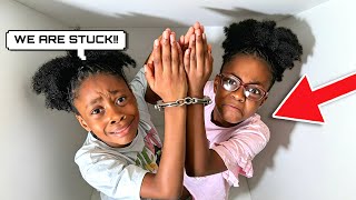 TRAPPED with my Evil Twin For 24 Hours😱