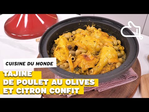 On vous conseille vraiment de goûter ce merveilleux tajine de poulet au olives et citron confit🤤