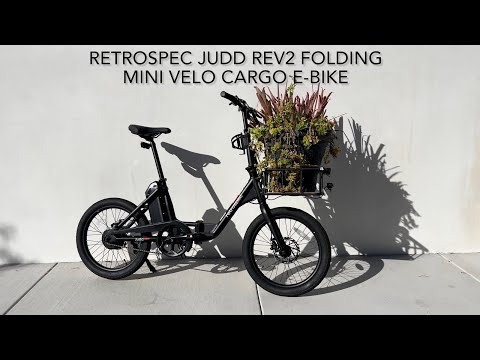 Mini Velo Folding Electric Cargo Bike