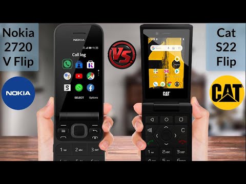 (ENGLISH) Nokia 2720 V Flip vs Cat S22 Flip