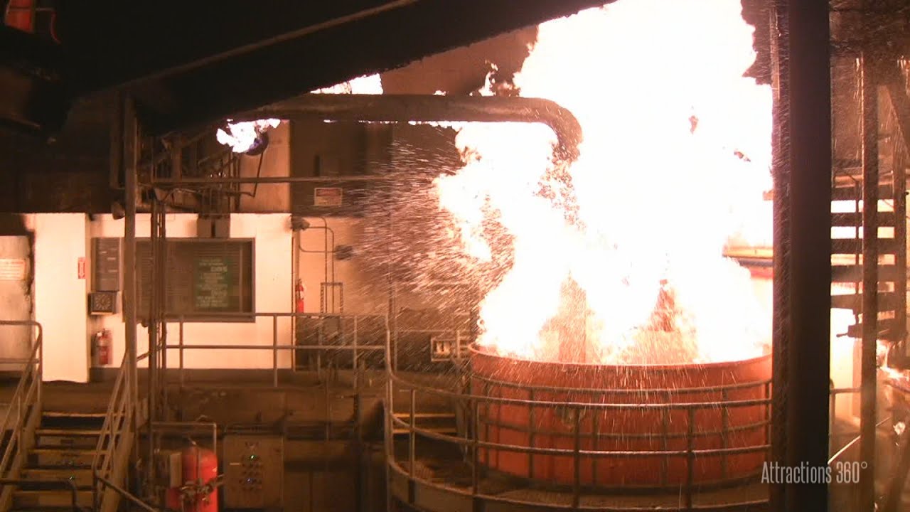 Backdraft Fire Special Effects Show - Universal Studios Hollywood