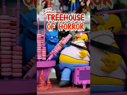 Les presento la mejor figura de Los Simpson jamás hecha, de la icónica escena de Homero Donas 🍩