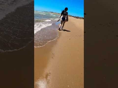 Issos Beach, Corfu 2025 🇬🇷 #corfu #greece #beach #paralia #walking #travel #walker #summer #vacation