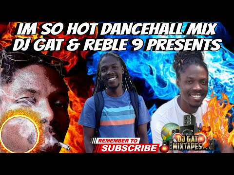 DANCEHALL MIX DECEMBER 2024 DJ GAT & REBLE 9 PRESENTS I'M SO HOT 🔥🔥 DANCEHALL MIX