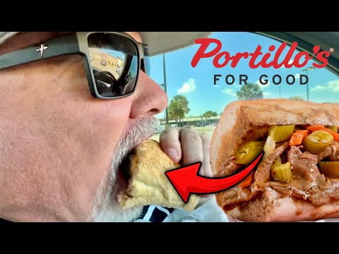 Bubba’s Food Review: First Time Trying Portillo's Italian Beef Sandwich!