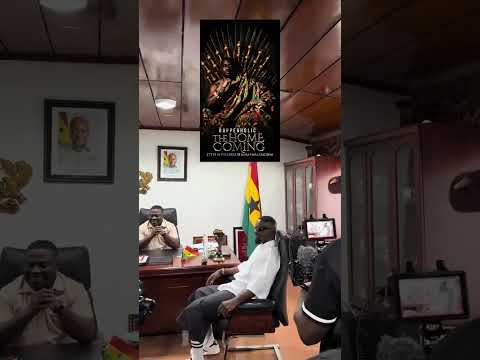 Sarkodie Visits Ashanti Regional Minister, Dr  Frank Amoakohene Ahead Of Rapperhollic Kumasi