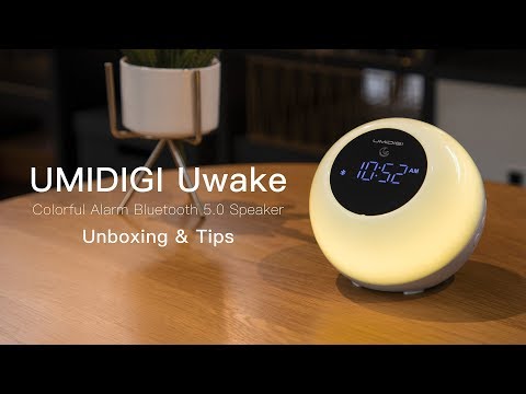 UMIDIGI Uwake: Unboxing & Big GIVEAWAY! World’s 1st Bluetooth 5.0 Speaker with Smart Clock