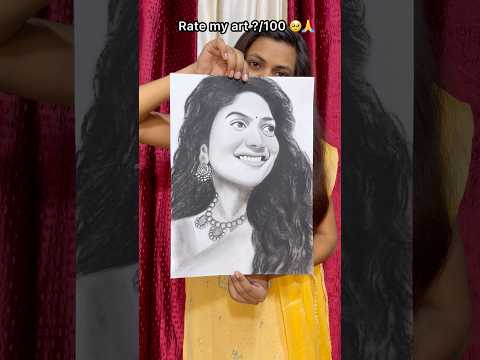 saipallavi - Rate my art ?/100 🤗 #saipallavi #trending #shortsfeed #shorts #short