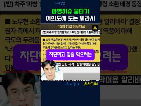 파병이슈 물타기, 여의도에 도는 <strong>찌라시</strong> #호르무즈파병 #<strong>찌라시</strong> #이재명