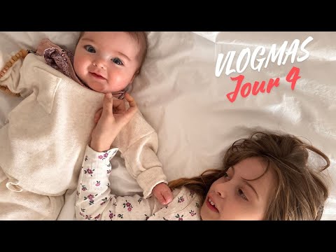 Vlogmas Jour 4 Un bébé tout malade :(