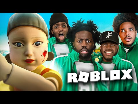 LES JACKSONS SUR ROBLOX ! SQUID GAME ÉDITION