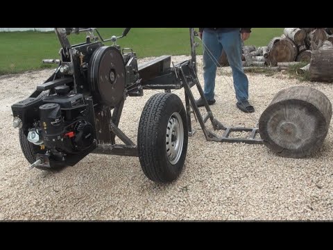 Kinetic Log Splitter Build Part 27