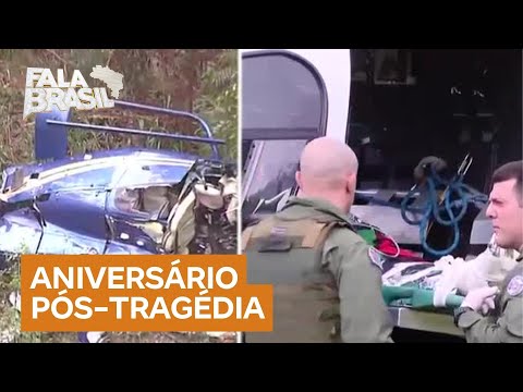 Criança que sobreviveu a acidente de helicóptero faz aniversário nesta sexta (17)