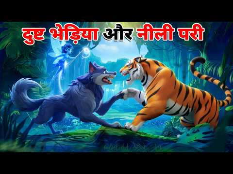 दुष्ट भेड़िया और चालाक परी | DUSHT BHEDIYA AUR CHALAK PARI KAHANI | HINDI MORAL STORY | HINDI KAHANI