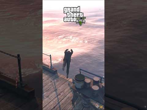 Jump Into Water – GTA SA vs IV vs V #gta