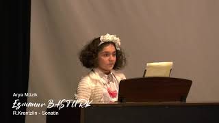 Esmanur Baştürk - Sonatin (R. Krentzlin)