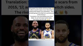 is basketball business always bigger than history? 👇#LeBronJames #StephCurry #NBA #Warriors