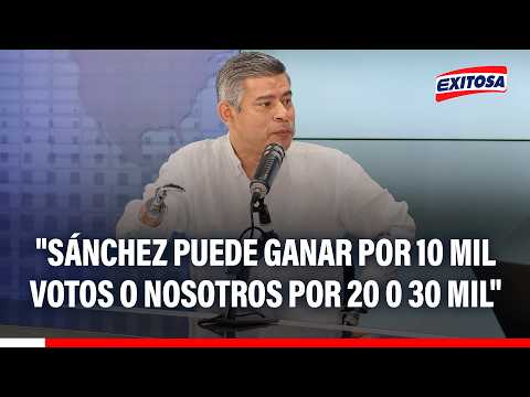 🔴🔵 Fuerza Popular esperará con tranquilidad los resultados oficiales, asegura Luis Galarreta