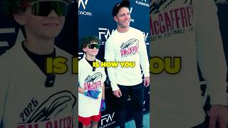 RowdyRogan Surprises Everyone on the Football Field with Christian McCaffrey
