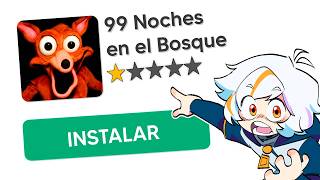 Probé Las PEORES COPIAS de 99 NOCHES EN EL BOSQUE en ROBLOX 🤮
