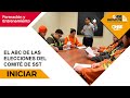 Comprensión del Comité de Seguridad y Salud en el Trabajo