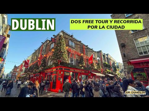 DUBLIN: PASEO Y DOS FREE TOURS POR LA CIUDAD ☘️ 🇮🇪