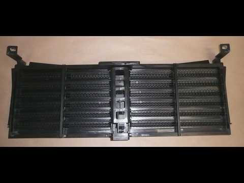 Накладка решетку радиатора - видео