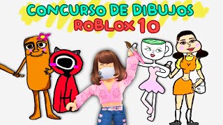 EL PEOR CONCURSO de DIBUJOS EN ROBLOX 10 😩