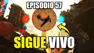 RIP NINJA CAMERAMAN Y PELEA DE TITANES (EPISODIO 57) | HISTORIA DE LOS SKIBIDI TOILETS | PARTE 7