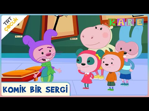 KARE | KOMİK BİR SERGİ | TRT ÇOCUK