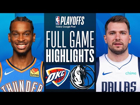 Dallas Mavericks vs OKC Thunder Game 4 Full Game Highlights | June 13 | NBA Playoff 2024