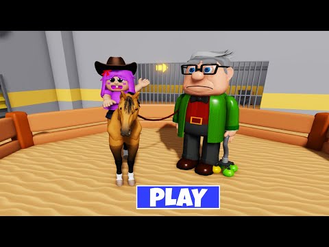 GRANDPA TEACH BABY POLLY TO RIDE A HORSE - Walkthrough Gameplay Roblox