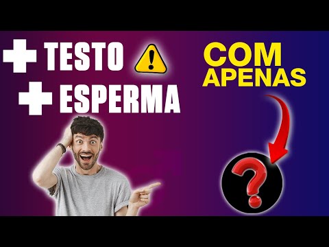 REMÉDIO QUE AUMENTA O ESPERMA E A TESTOTERONA DE UMA VEZ SÓ!