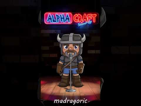 AlphaCraft stand up. #minecraft #shorts #alphacraft #funny #standupcomedy
