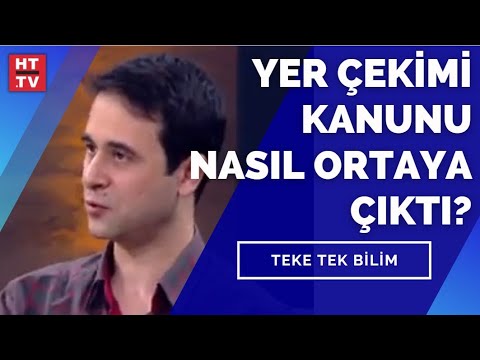 Yer çekimi kanunu nasıl ortaya çıktı? Prof. Dr. Emre Onur Kahya yanıtladı