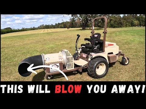 This Thing BLOWS! Buffalo Turbine Blower On Grashopper 900D