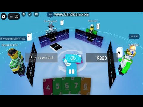 Roblox Uno with friends