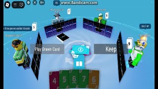 Roblox Uno with friends