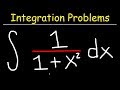 Understanding Indefinite Integrals with Trigonometric Substitution