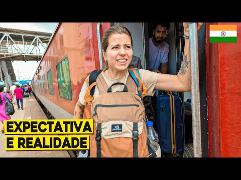 16 HORAS VIAJANDO DE TREM PELA ÍNDIA