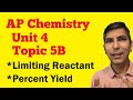 Limiting Reactants and Yield Calculations