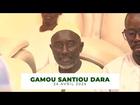 Annonce Gamou Santhiou Dara 2024