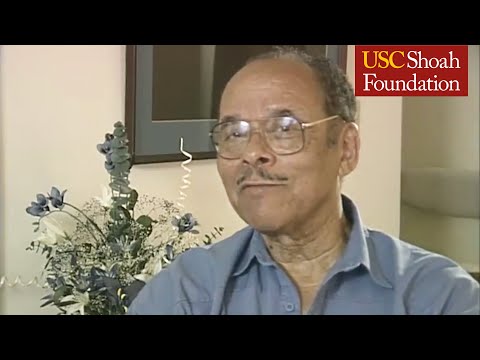 Concentration Camp Liberator Leon Bass on Dr. Martin Luther King Jr. | USC Shoah Foundation