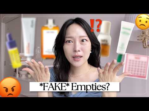 Influencers are dumping their products just to show fake “empties”???