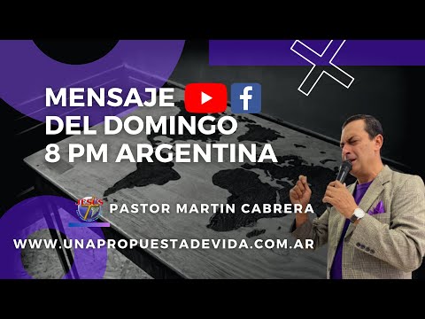 CELEBRACIÓN DÍA DOMINGO 20:00HS EN VIVO  - 16/08/2026