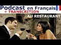 Détails de la commande au restaurant
